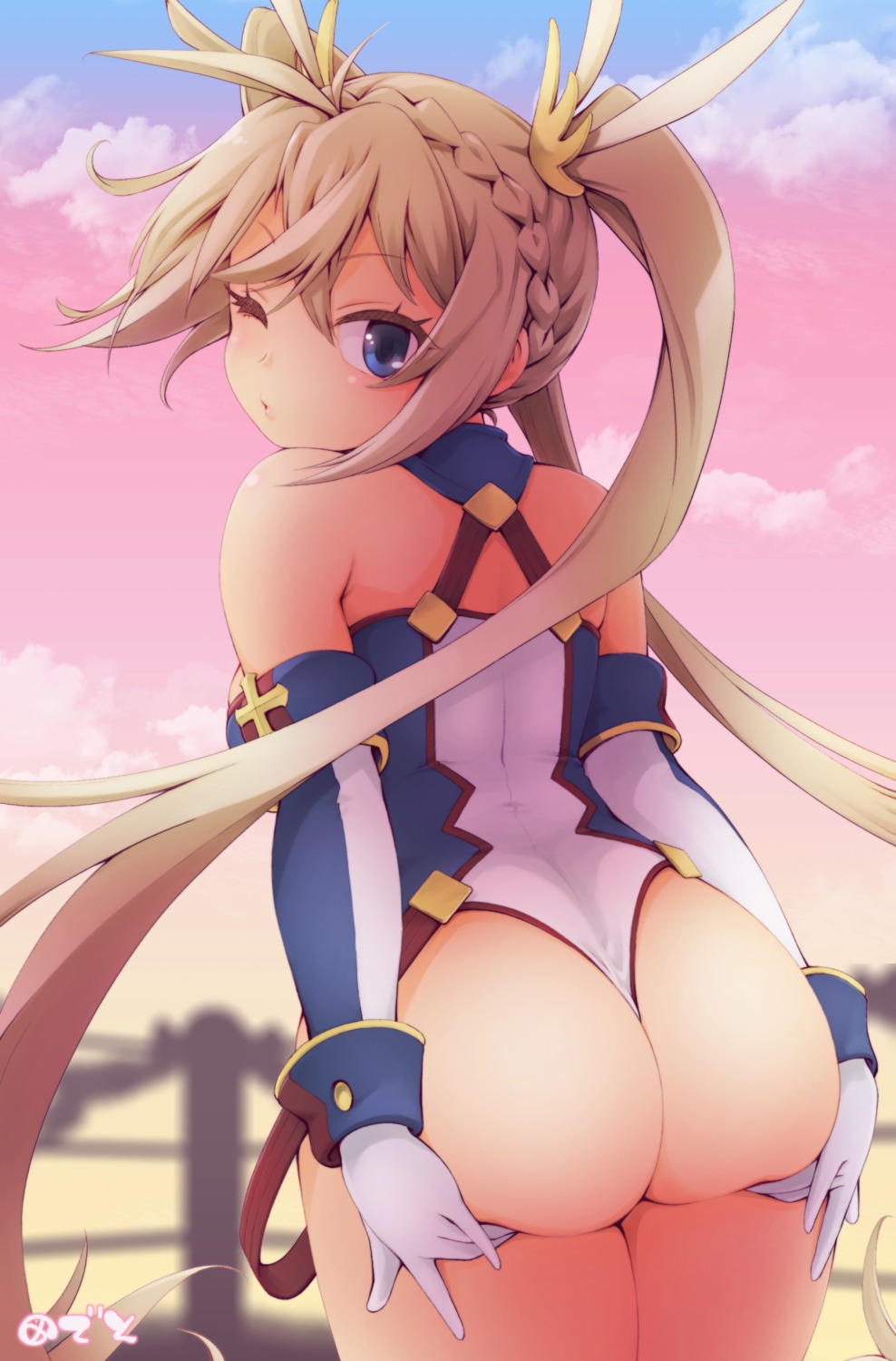 ass bradamante_(fate) deto fate/grand_order leotard