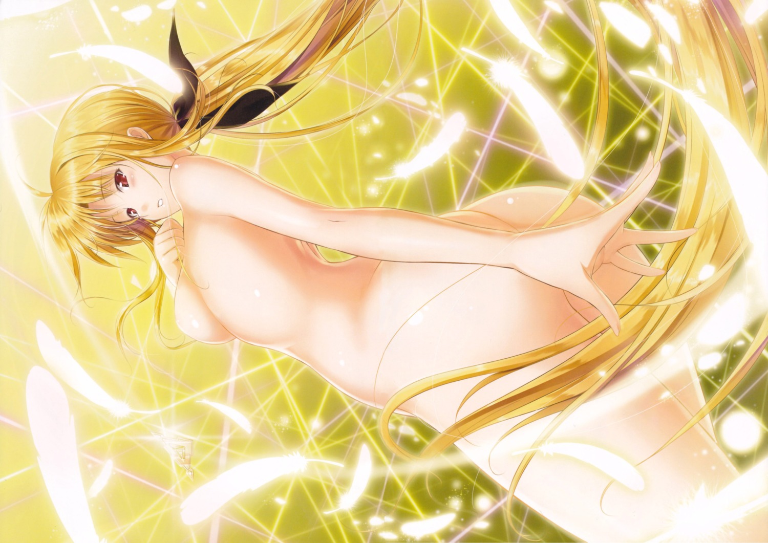 ass fate_testarossa fixed iv_va_shin mahou_shoujo_lyrical_nanoha mikuni_mizuki naked