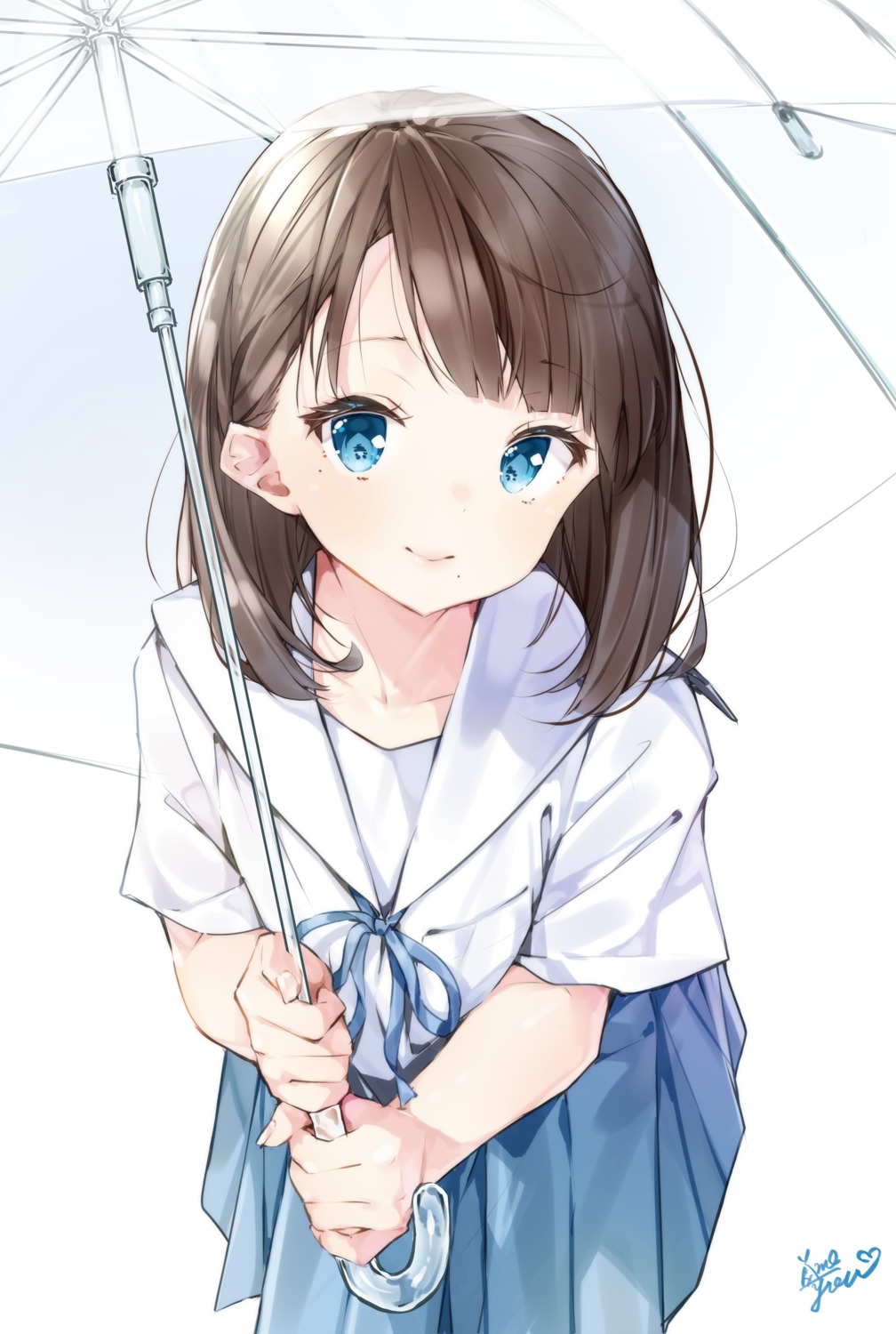 seifuku takenoko_no_you umbrella