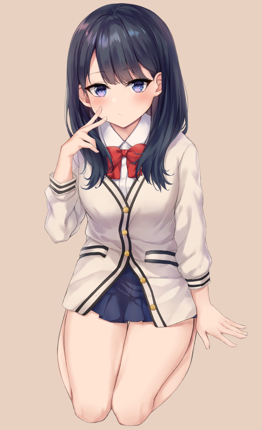 hosh seifuku ssss.gridman sweater takarada_rikka