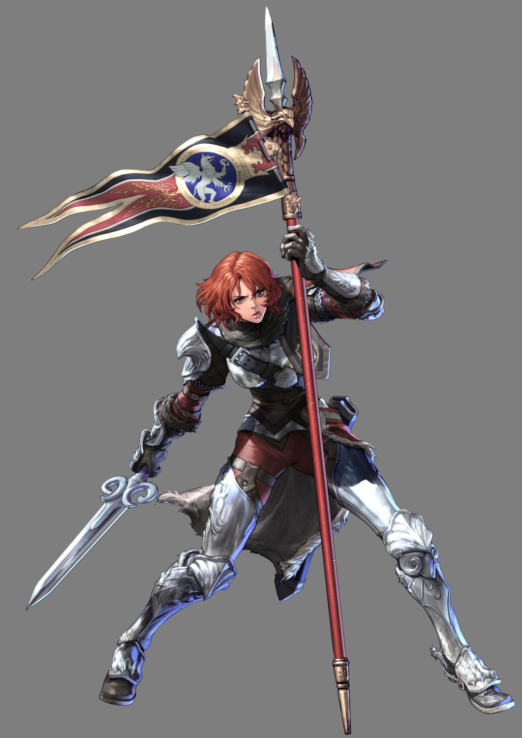 armor hilde soul_calibur soul_calibur_v sword transparent_png