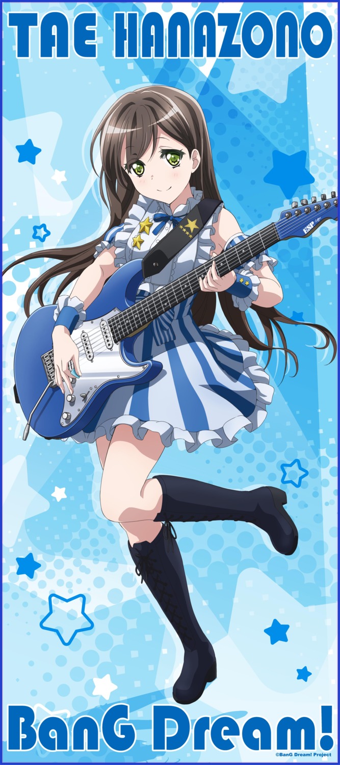 bang_dream! guitar hanazono_tae heels