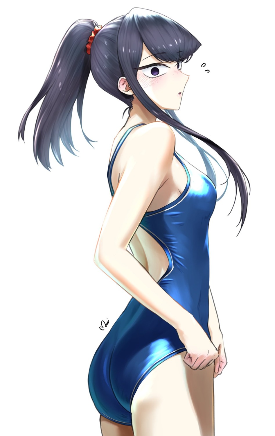 mi komi-san wa komyushou desu. komi shouko school swimsuit swimsuits