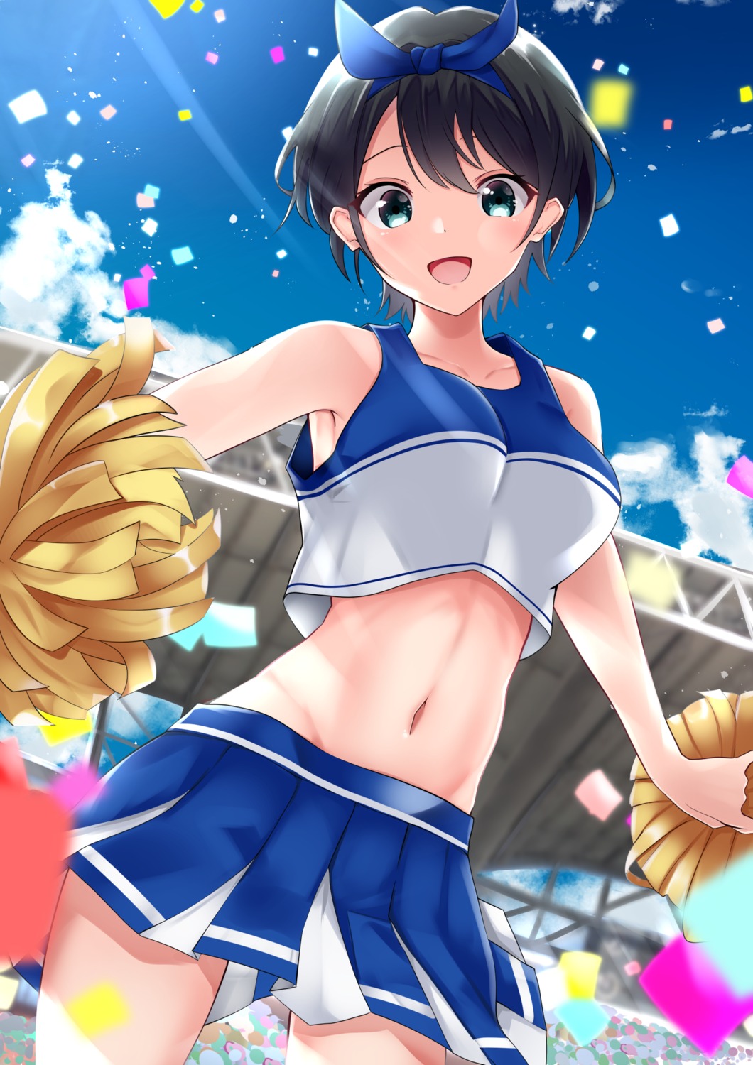 cheerleader kanojo_okarishimasu masaki_nanaya sarashina_ruka