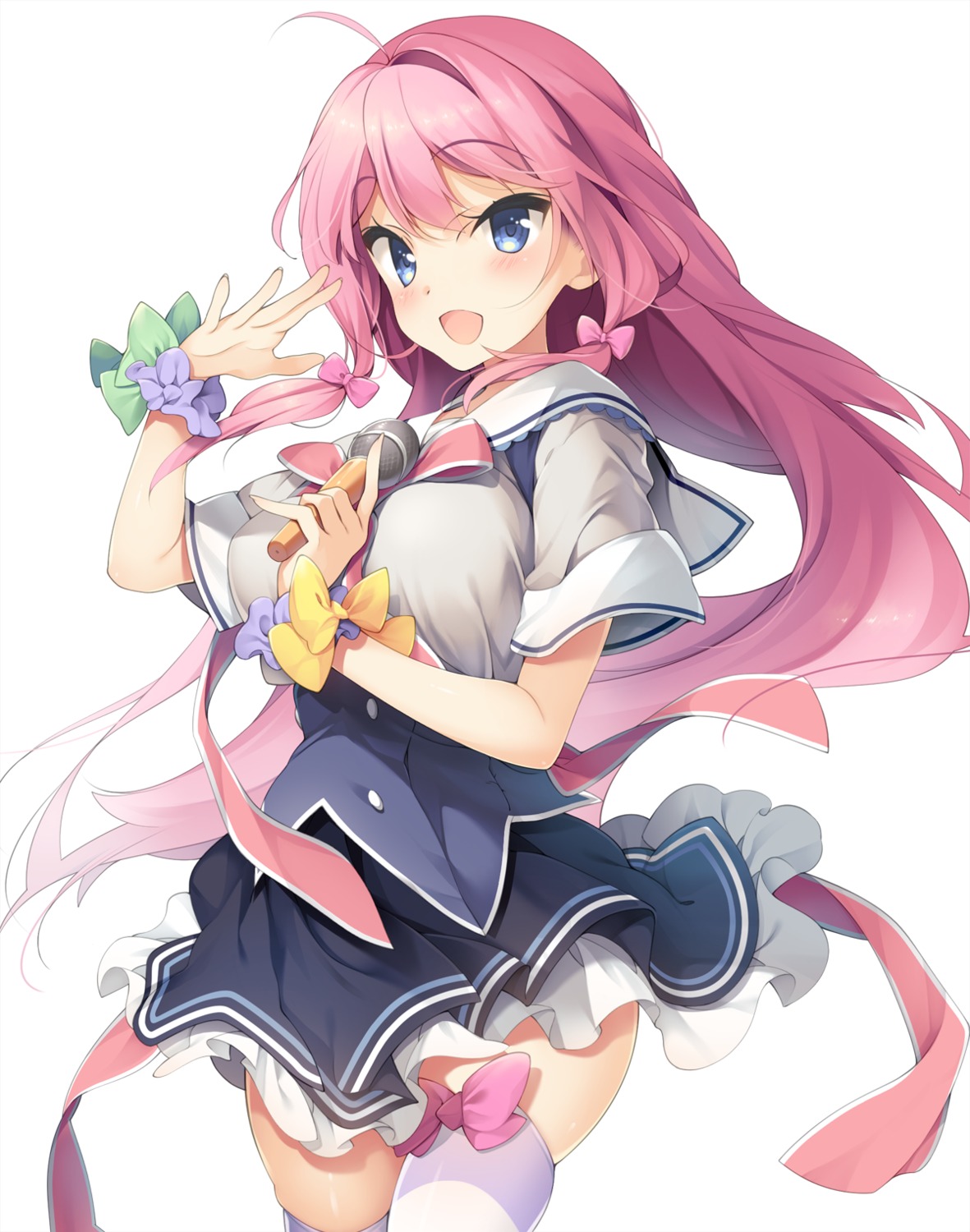 hibina_koe seifuku sora_ni_kizanda_parallelogram sushimekabu thighhighs