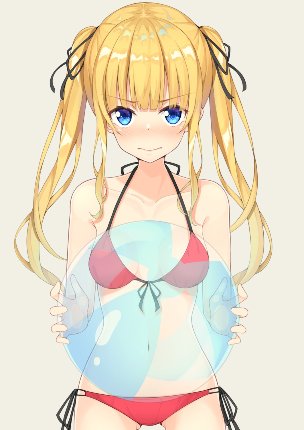 bikini cleavage mottsun_(i_40y) saenai_heroine_no_sodatekata sawamura_spencer_eriri swimsuits