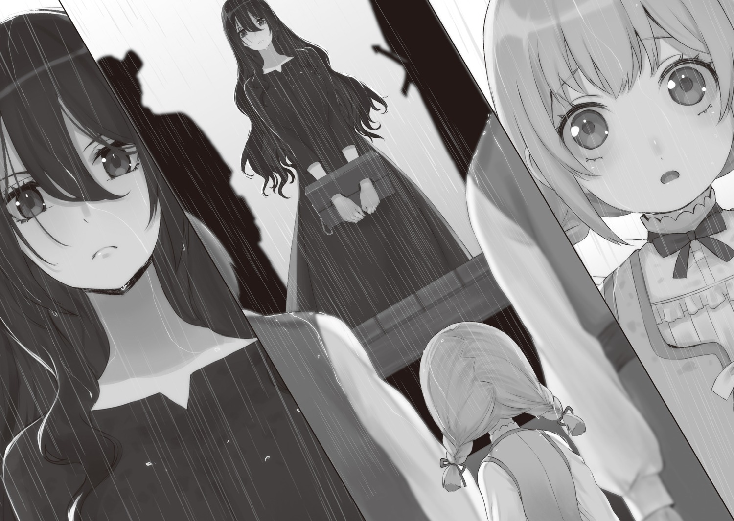 dress eris_no_seihai monochrome scarlett_castiel yuunagi