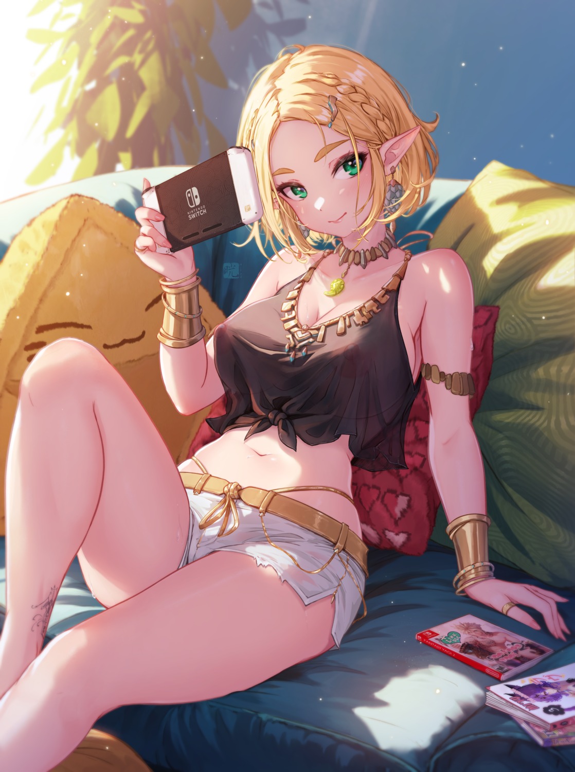 mitsu_(mitsu_art) pointy_ears possible_duplicate princess_zelda see_through the_legend_of_zelda