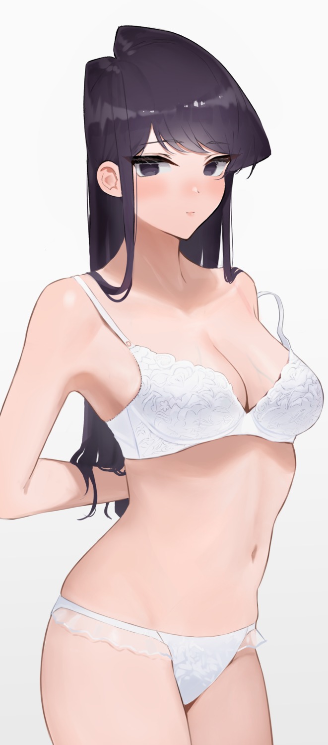 bra komi-san_wa_komyushou_desu. komi_shouko lingerie pantsu takita_(takita3411) undressing