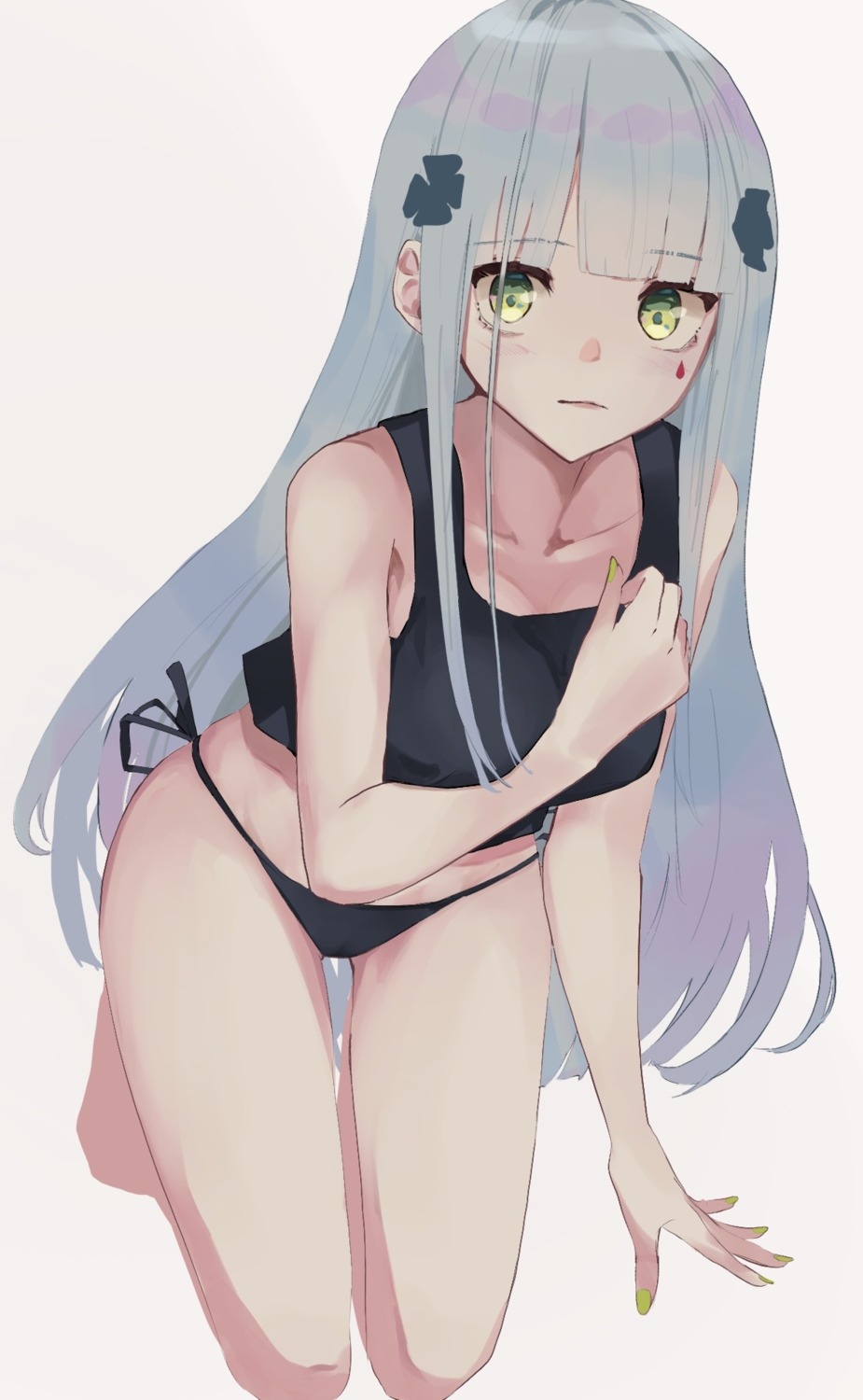 girls_frontline hk416_(girls_frontline) pantsu string_panties units_lustil