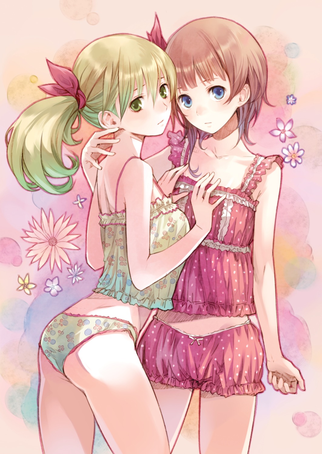 atelier atelier_rorona kishida_mel lingerie lionela_heinze pantsu rorolina_frixell yuri