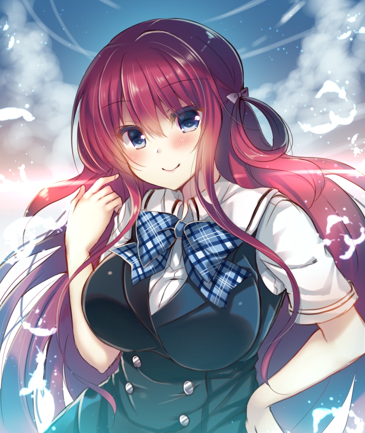 grisaia grisaia_no_kajitsu seifuku suou_amane suzunone_rena