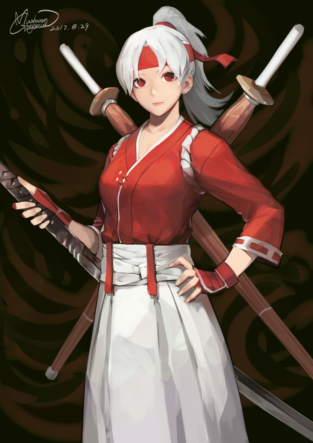 crusaders_quest gorgeous_mushroom japanese_clothes sword