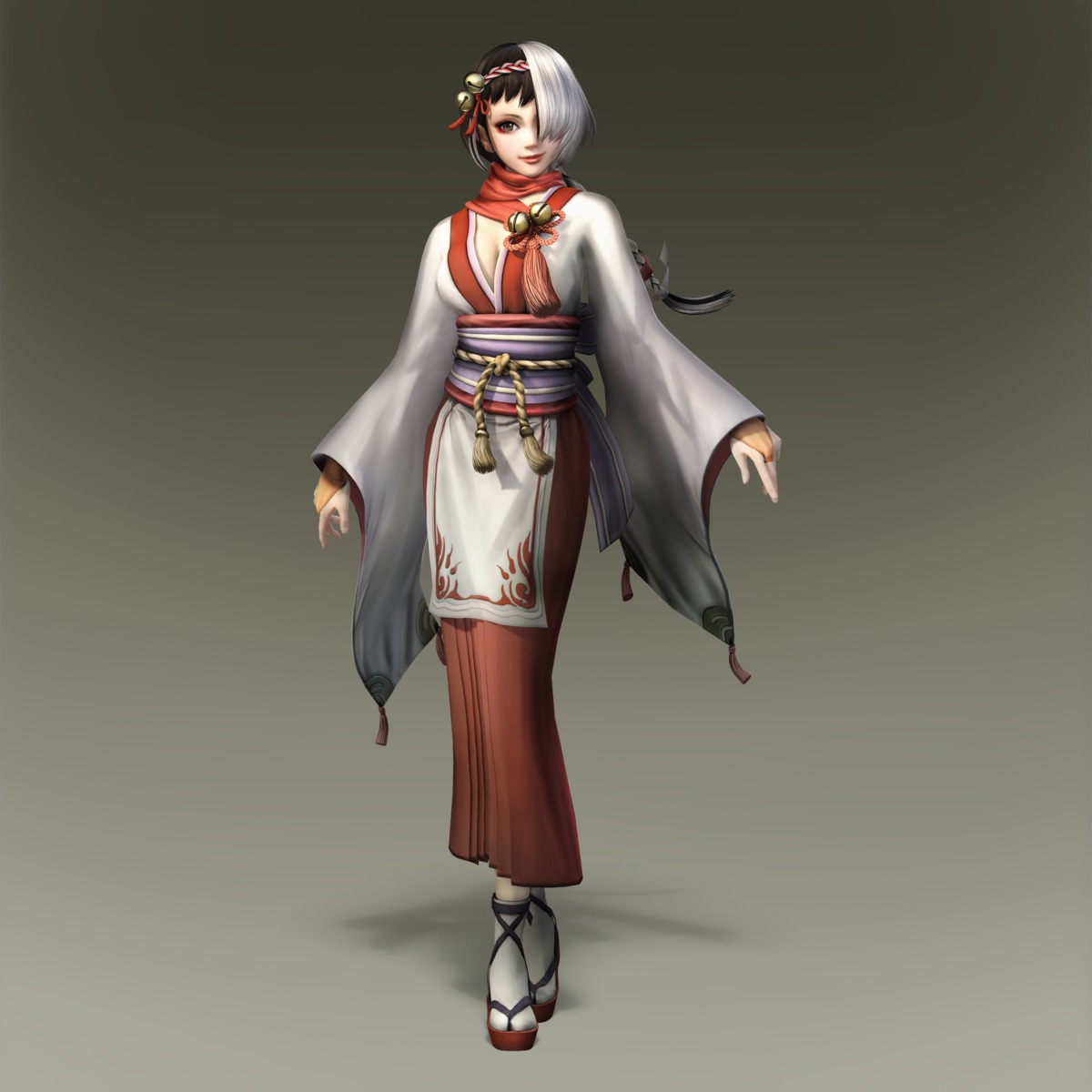 cleavage japanese_clothes tagme toukiden