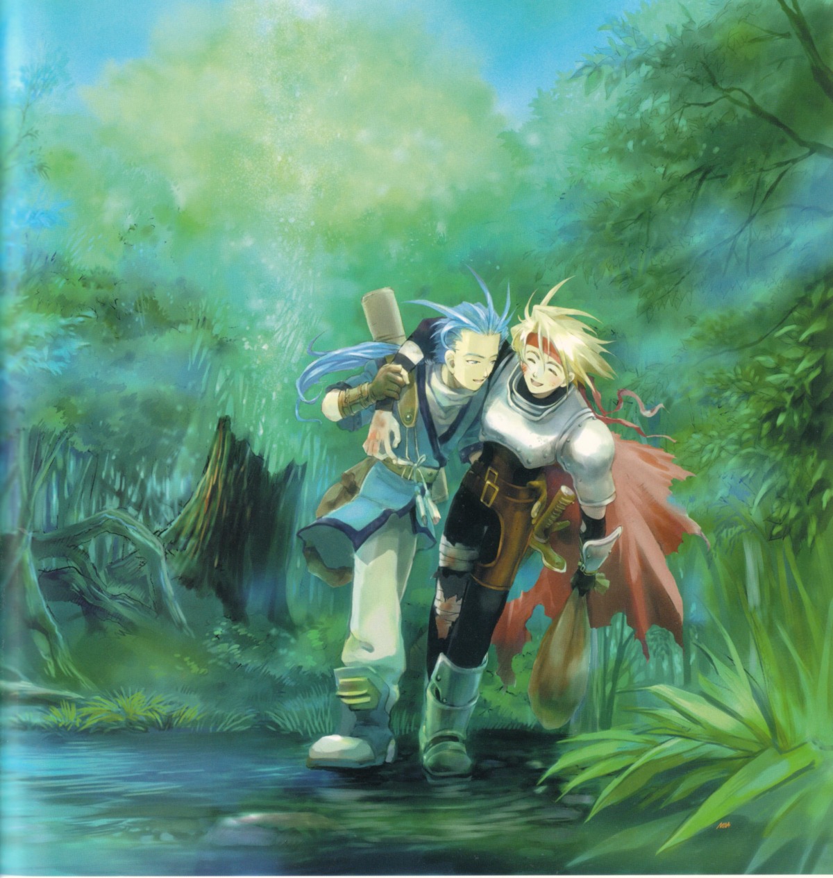 armor chester_barklight cless_alvein sword tagme tales_of tales_of_phantasia