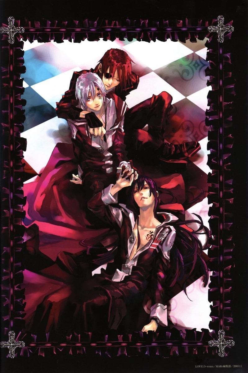 allen_walker d.gray-man houseki-hime kanda_yu lavi male yaoi