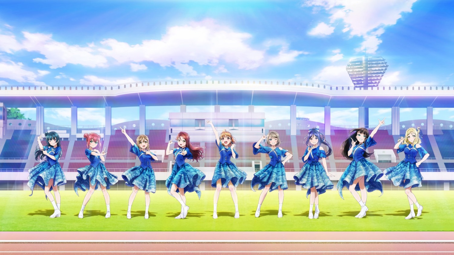 jpeg_artifacts kunikida_hanamaru kurosawa_dia kurosawa_ruby love_live!_(series) love_live!_sunshine!! matsuura_kanan ohara_mari sakurauchi_riko tagme takami_chika tsushima_yoshiko uniform wallpaper watanabe_you
