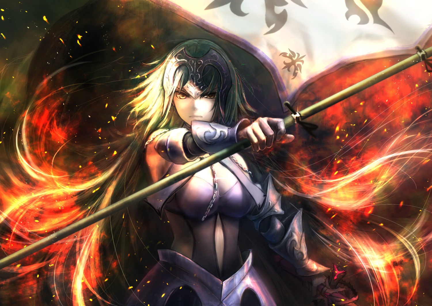 armor fate/apocrypha fate/grand_order fate/stay_night harunatsu_akifumi jeanne_d'arc jeanne_d'arc_(fate) sword