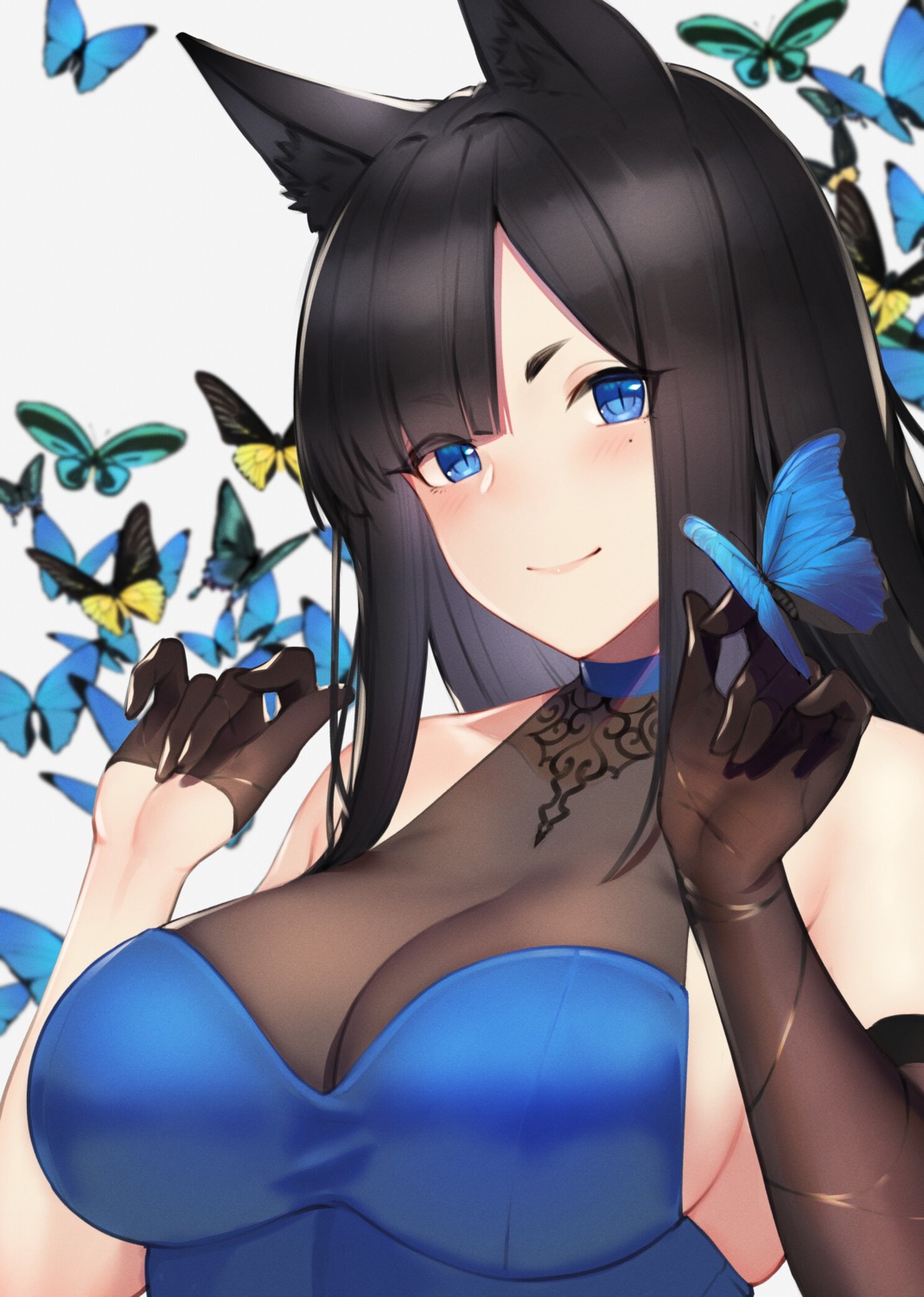 animal_ears asian_clothes hayabusa see_through