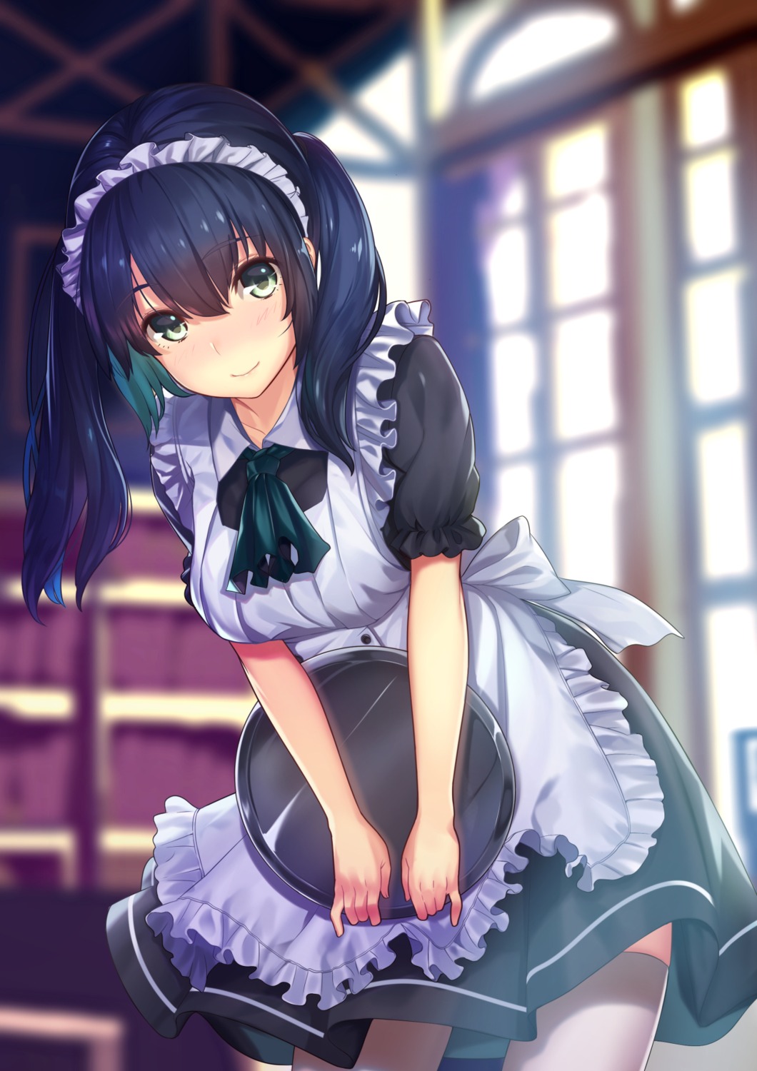 kagematsuri maid thighhighs