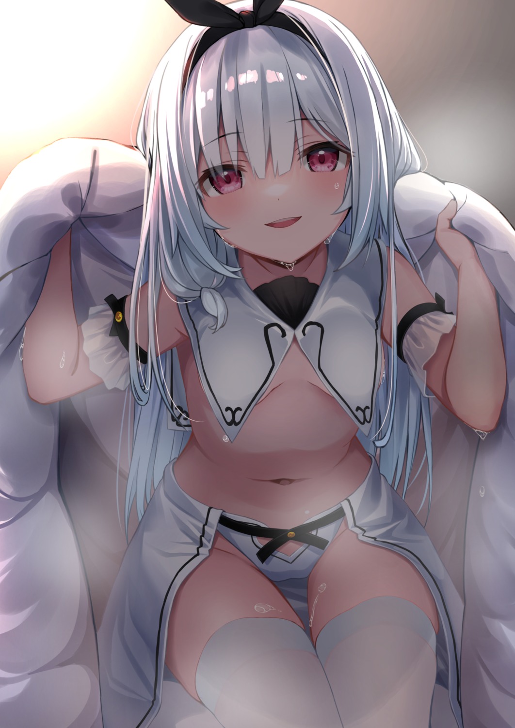 hashiko_nowoto loli no_bra thighhighs