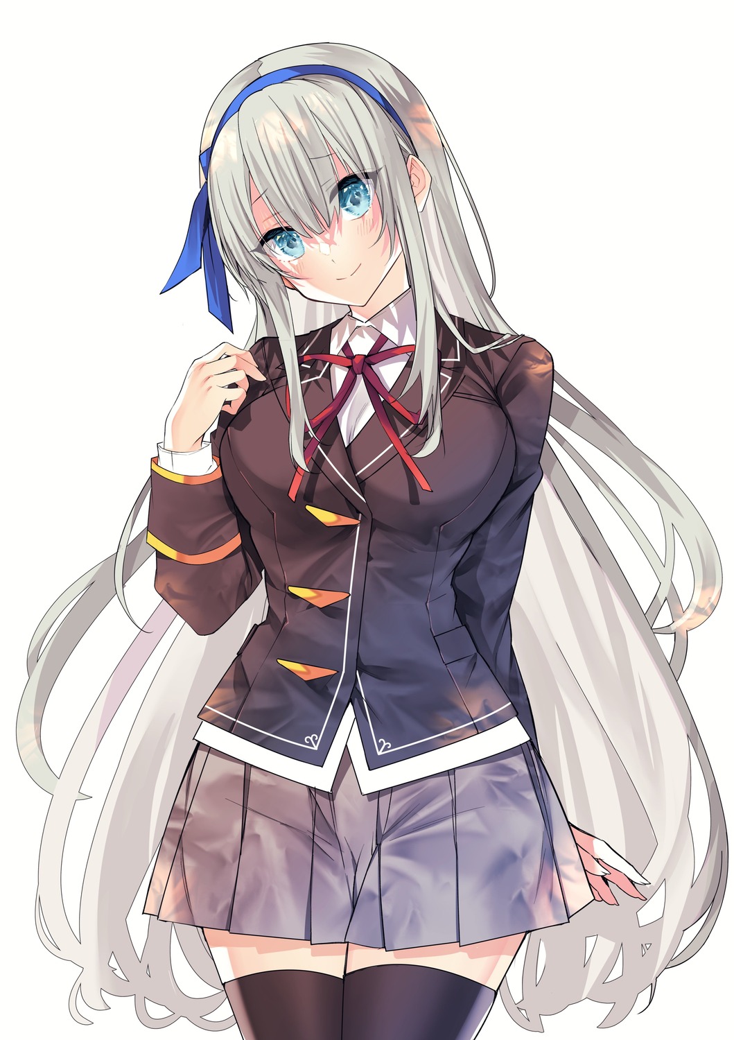 otome_game_sekai_wa_mob_ni_kibishii_sekai_desu seifuku tagme thighhighs