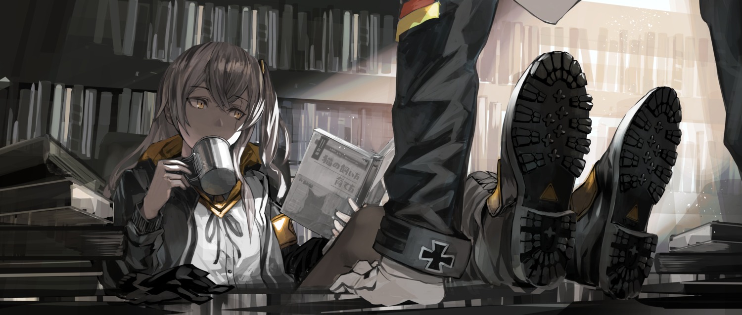 fujita_(condor) girls_frontline hk416_(girls_frontline) ump45_(girls_frontline)