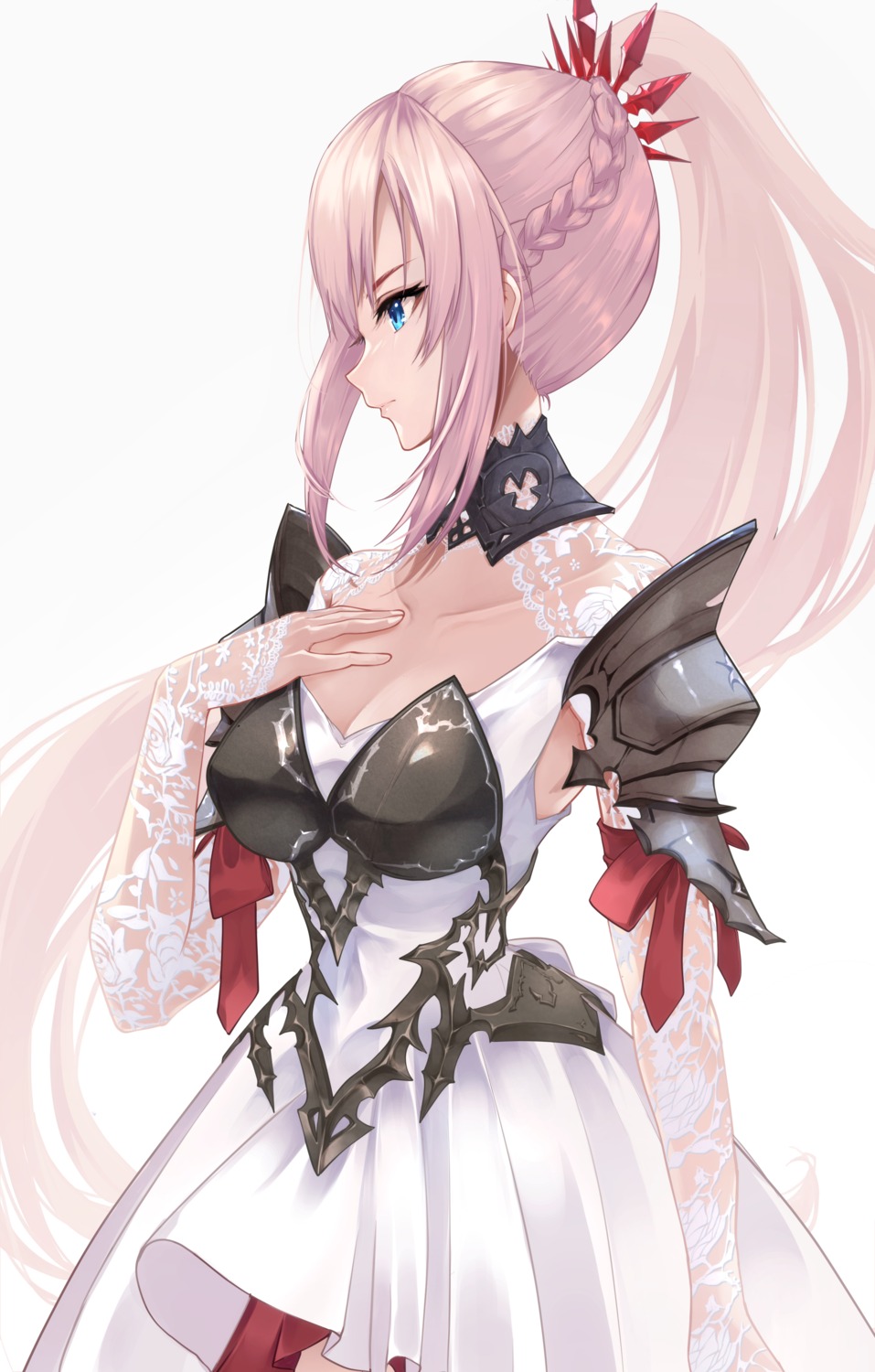 armor cleavage dress risumi shionne_imeris tales_of tales_of_arise