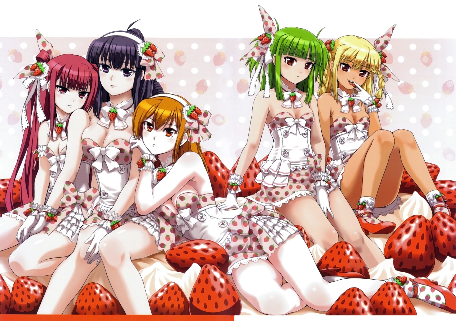 ameto beatmania beatmania_iidx cleavage dress goli_matsumoto heels hifumi_(beatmania) iroha_(beatmania) tsugaru xia