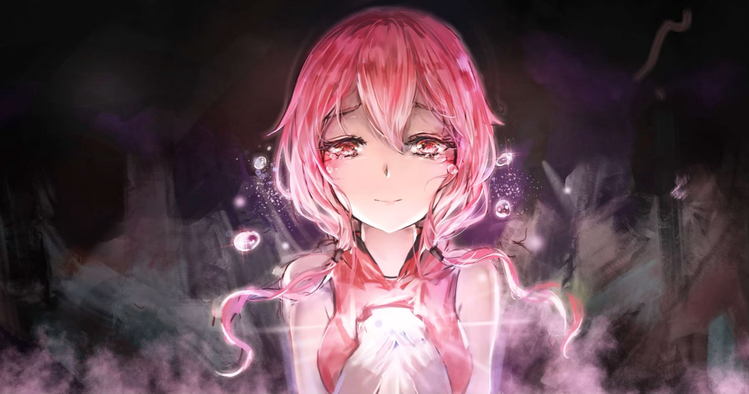 breast_hold guilty_crown pugwit yuzuriha_inori