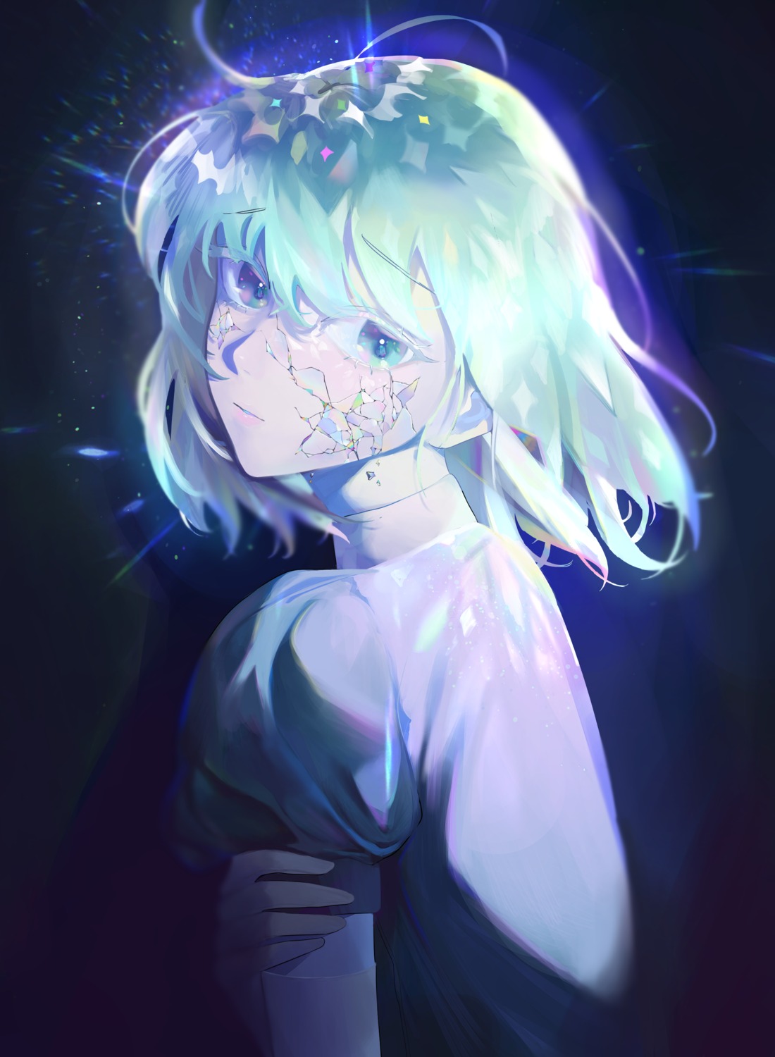 cherrymaru diamond_(houseki_no_kuni) houseki_no_kuni