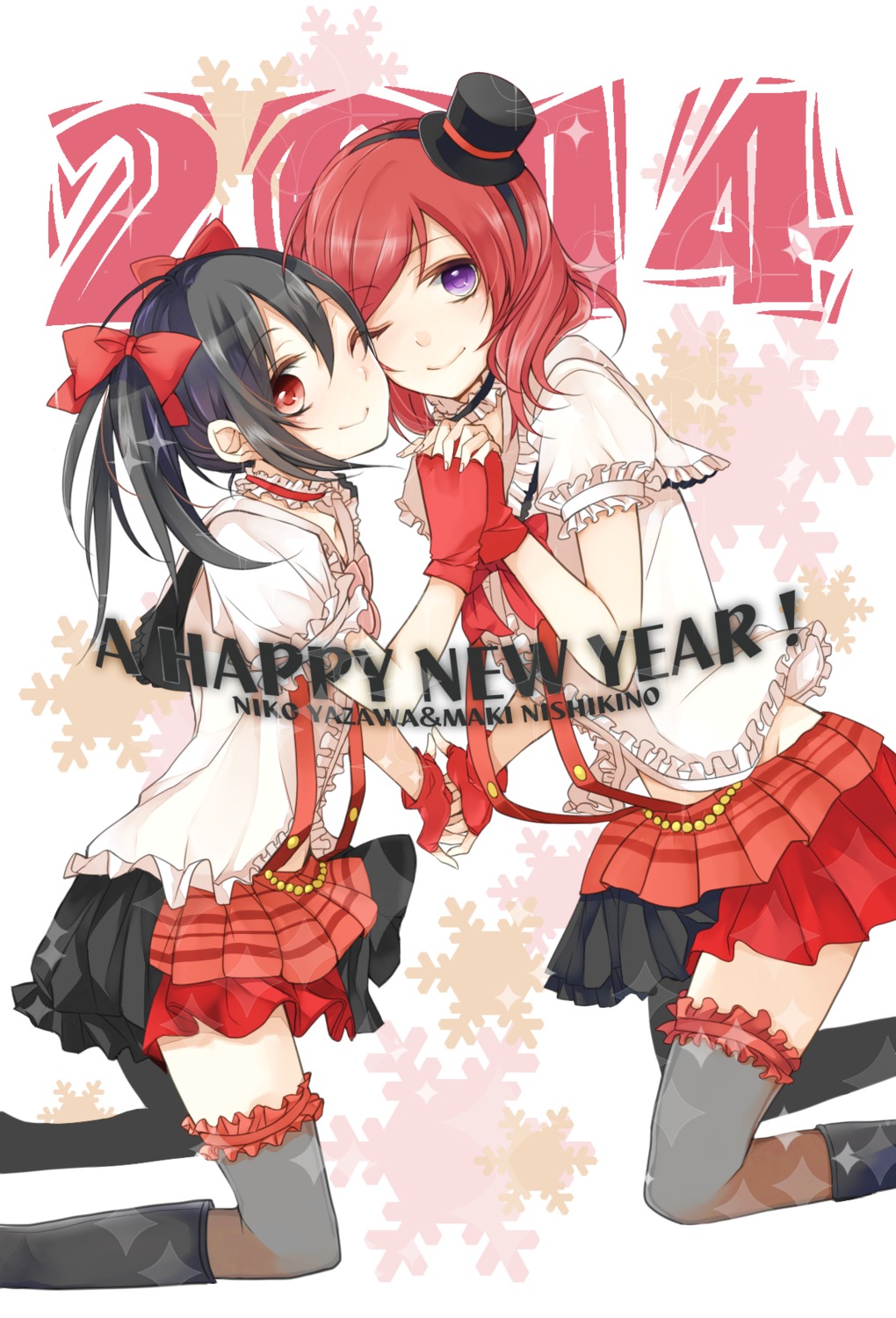 haru_(haru2079) love_live! nishikino_maki yazawa_nico