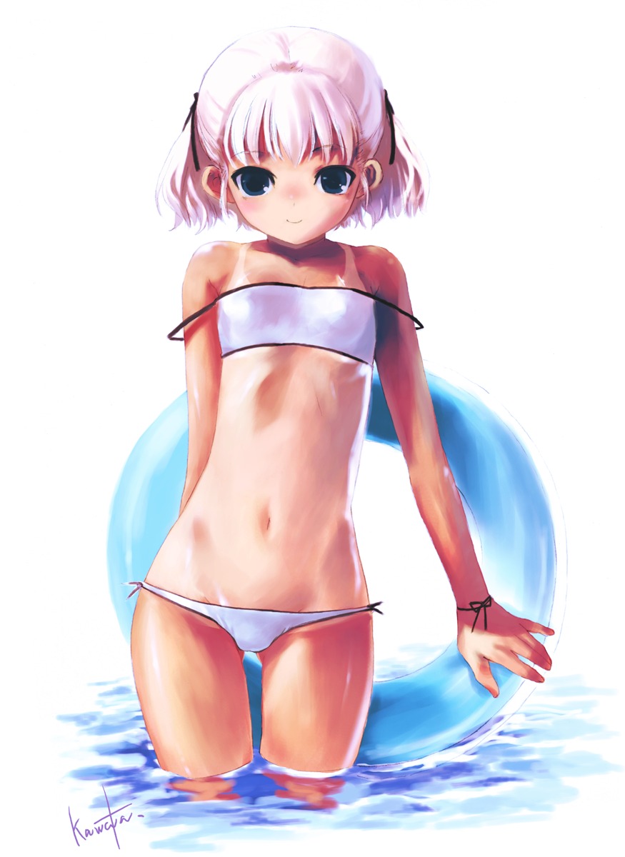 aburaya bikini kawata_hisashi swimsuits tan_lines