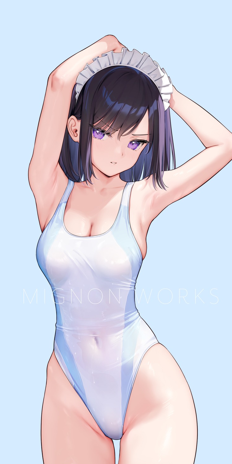 maid mignon sarah_(mignon) swimsuits