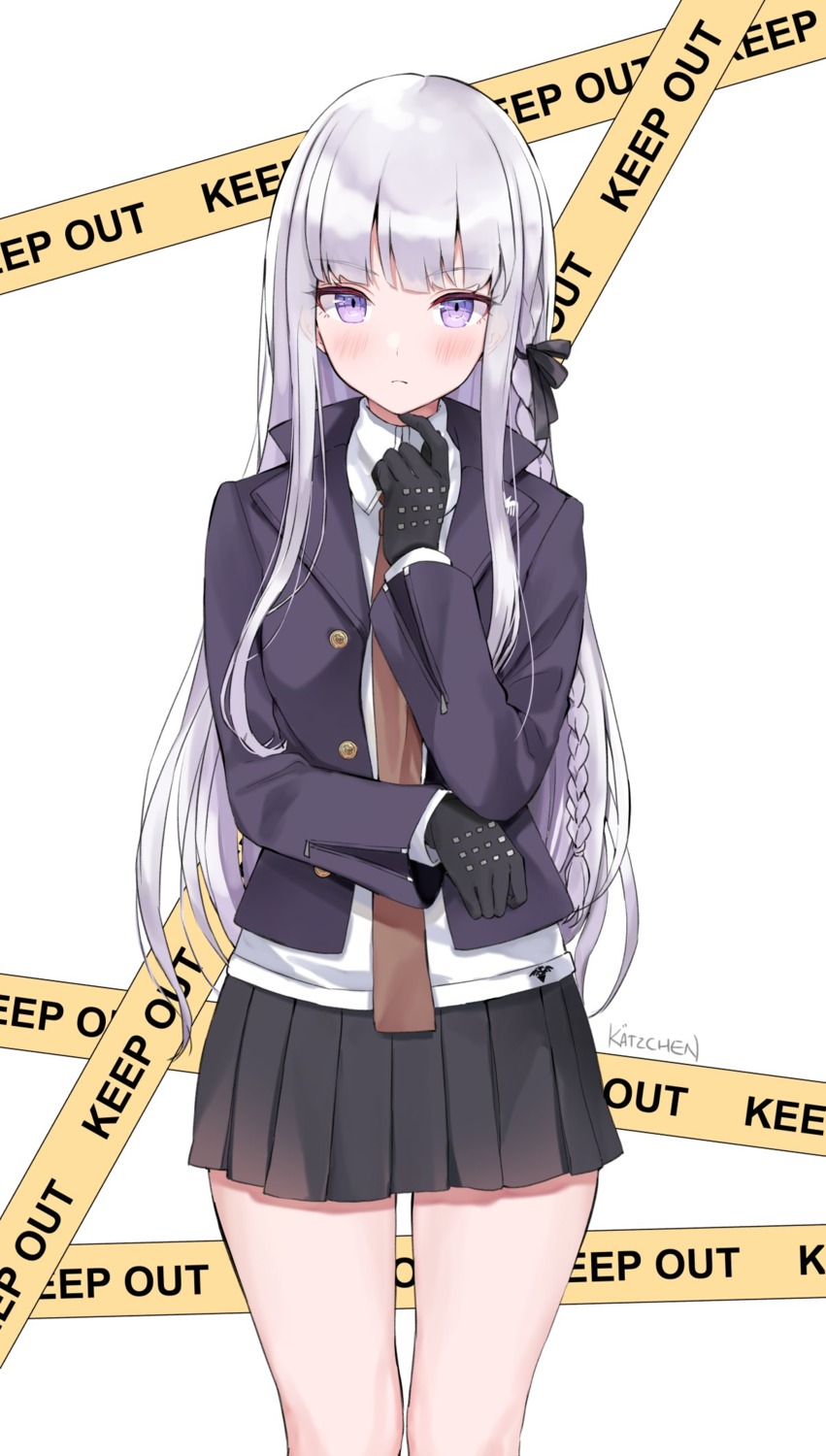 dangan-ronpa kaetzchen kirigiri_kyouko seifuku