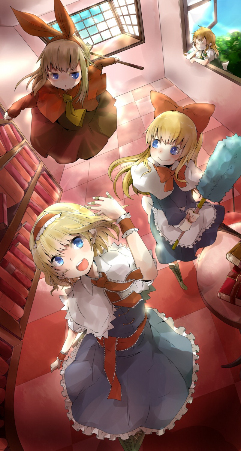 alice_margatroid hourai kirisame_marisa pun2 shanghai touhou