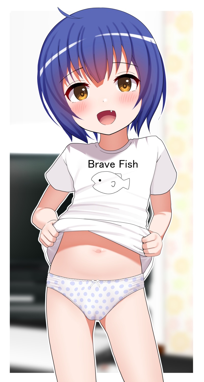 gochuumon_wa_usagi_desu_ka? jouga_maya loli pantsu sakamatashachi shirt_lift