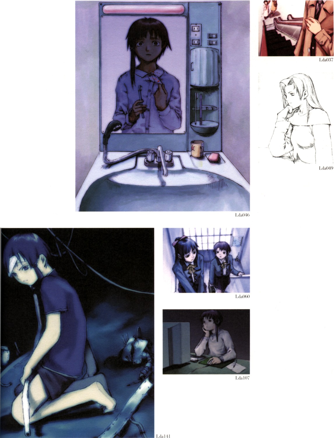 abe_yoshitoshi iwakura_lain serial_experiments_lain