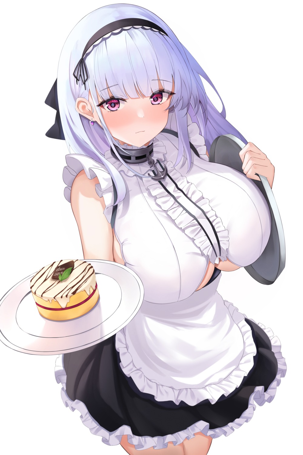 azur_lane dido_(azur_lane) kanno_esuto maid underboob