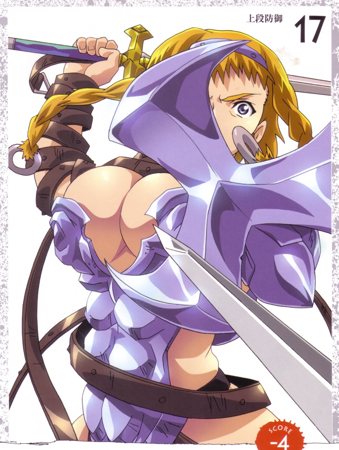 armor cleavage hisayuki_hirokazu leina queen's_blade