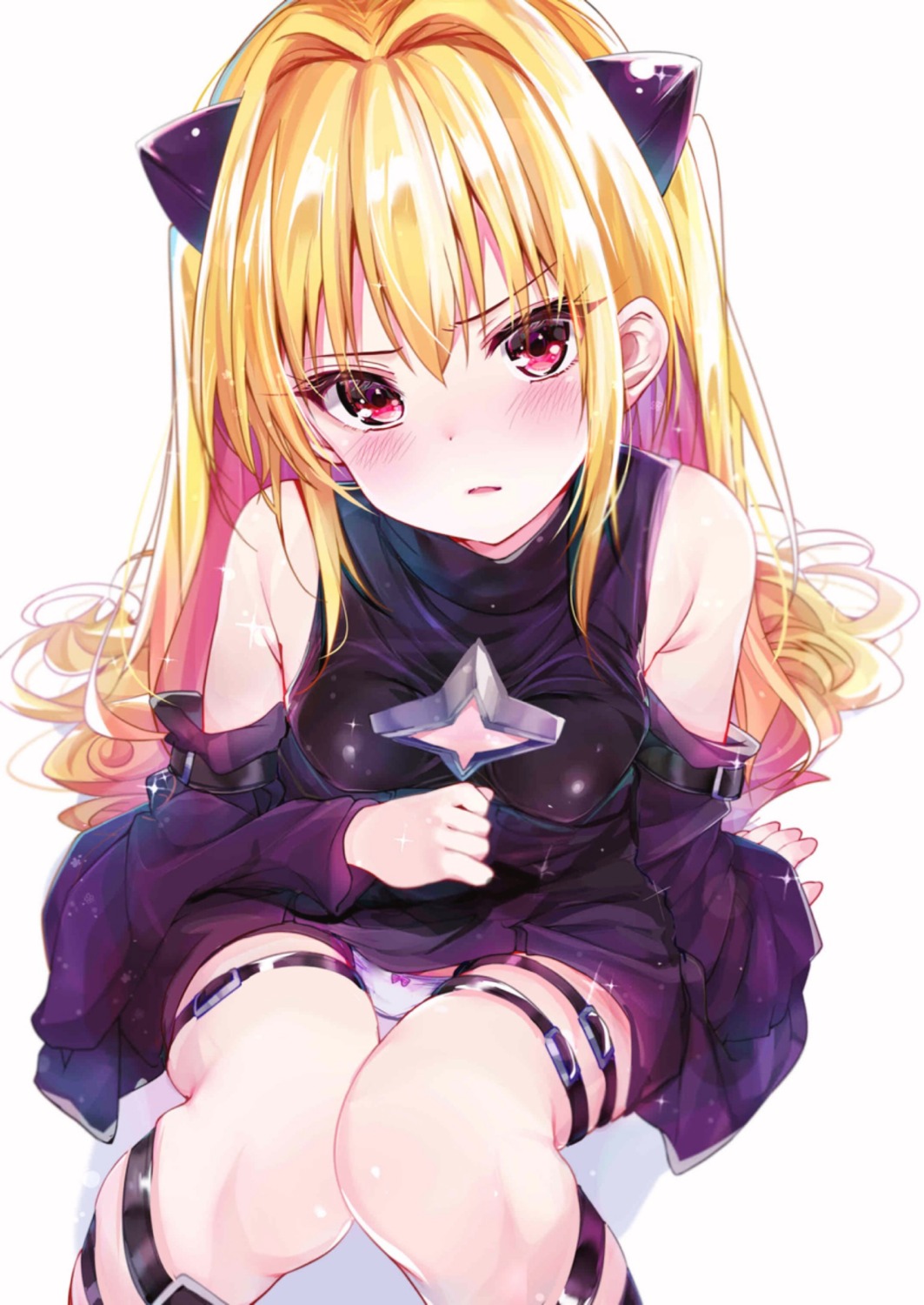 garter golden_darkness pantsu rouka to_love_ru