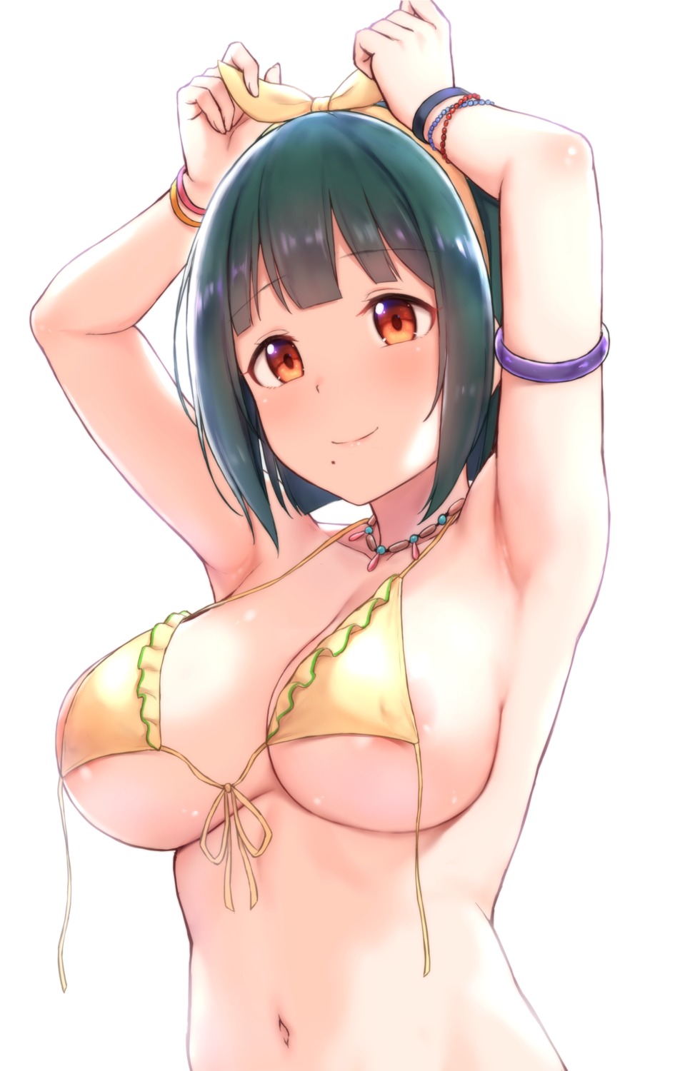 areola bikini_top cai_geng otonashi_kotori swimsuits the_idolm@ster