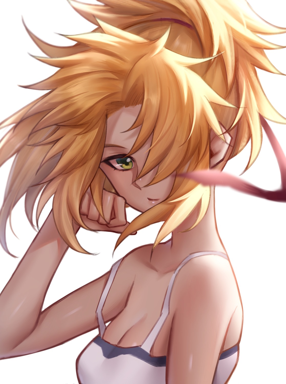 cleavage fate/grand_order hua-j mordred_(fate)