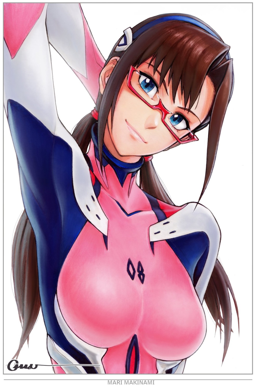 bodysuit makinami_mari_illustrious megane neon_genesis_evangelion omar_dogan