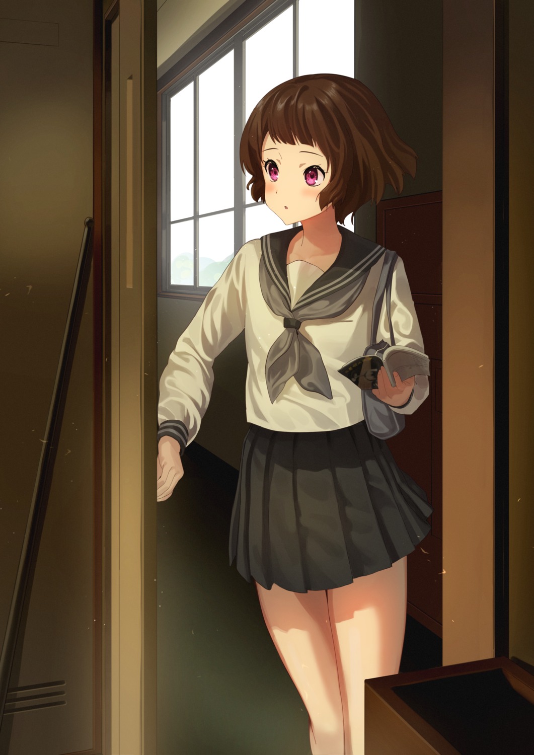 hyouka ibara_mayaka seifuku zyaki