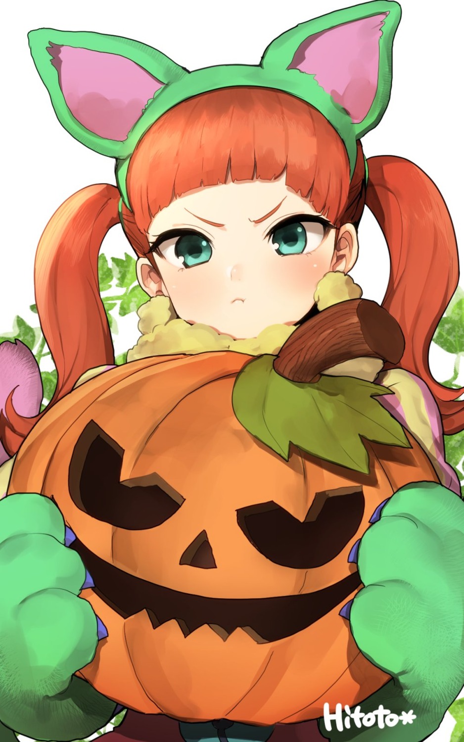 aikatsu! aikatsu_stars! animal_ears halloween hitoto saotome_ako