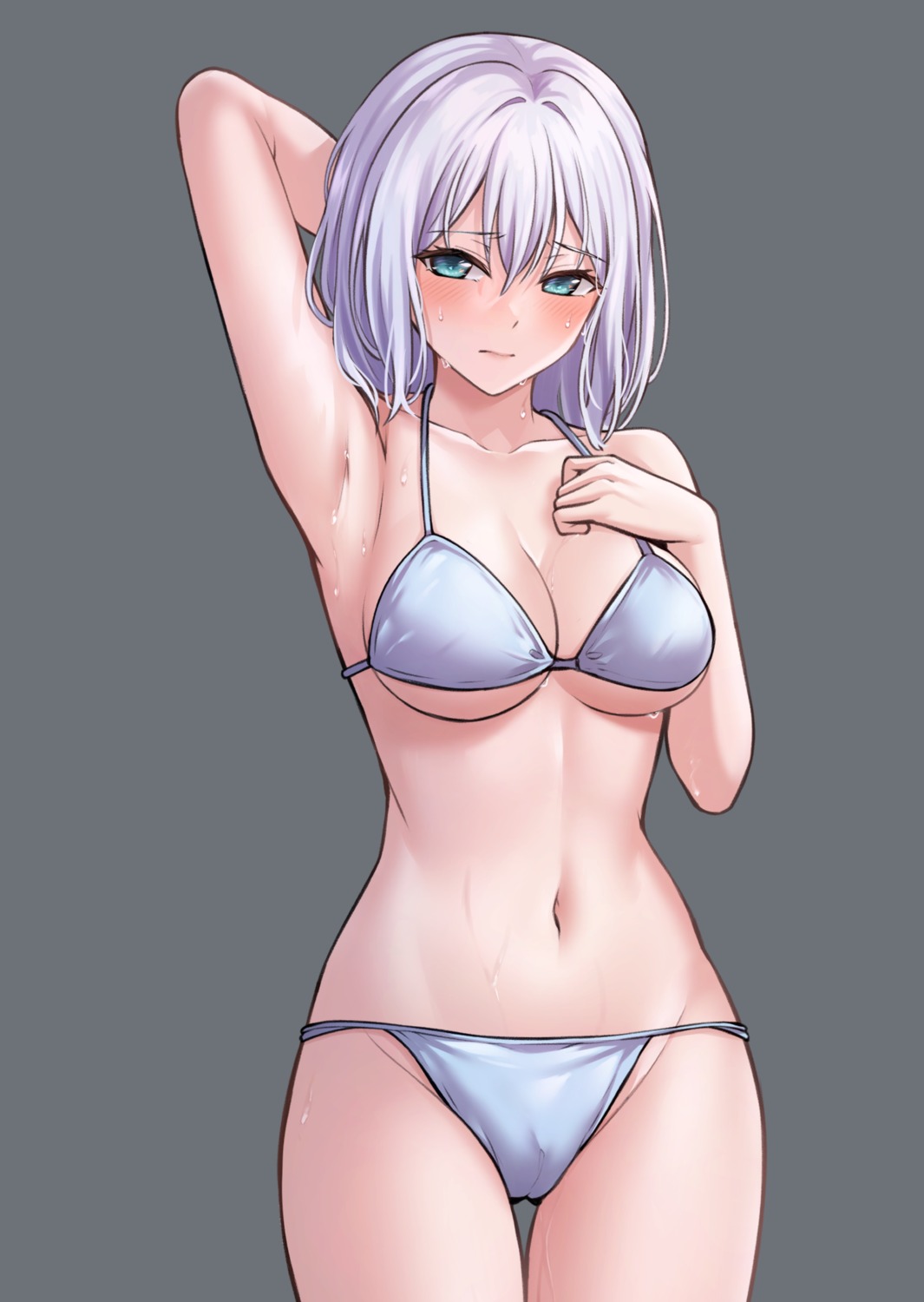 bang_dream! bikini cameltoe kurata_mashiro ptal swimsuits transparent_png