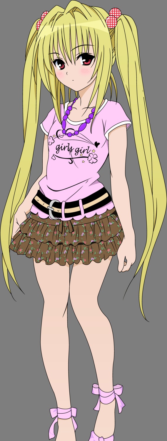 golden_darkness to_love_ru transparent_png vector_trace