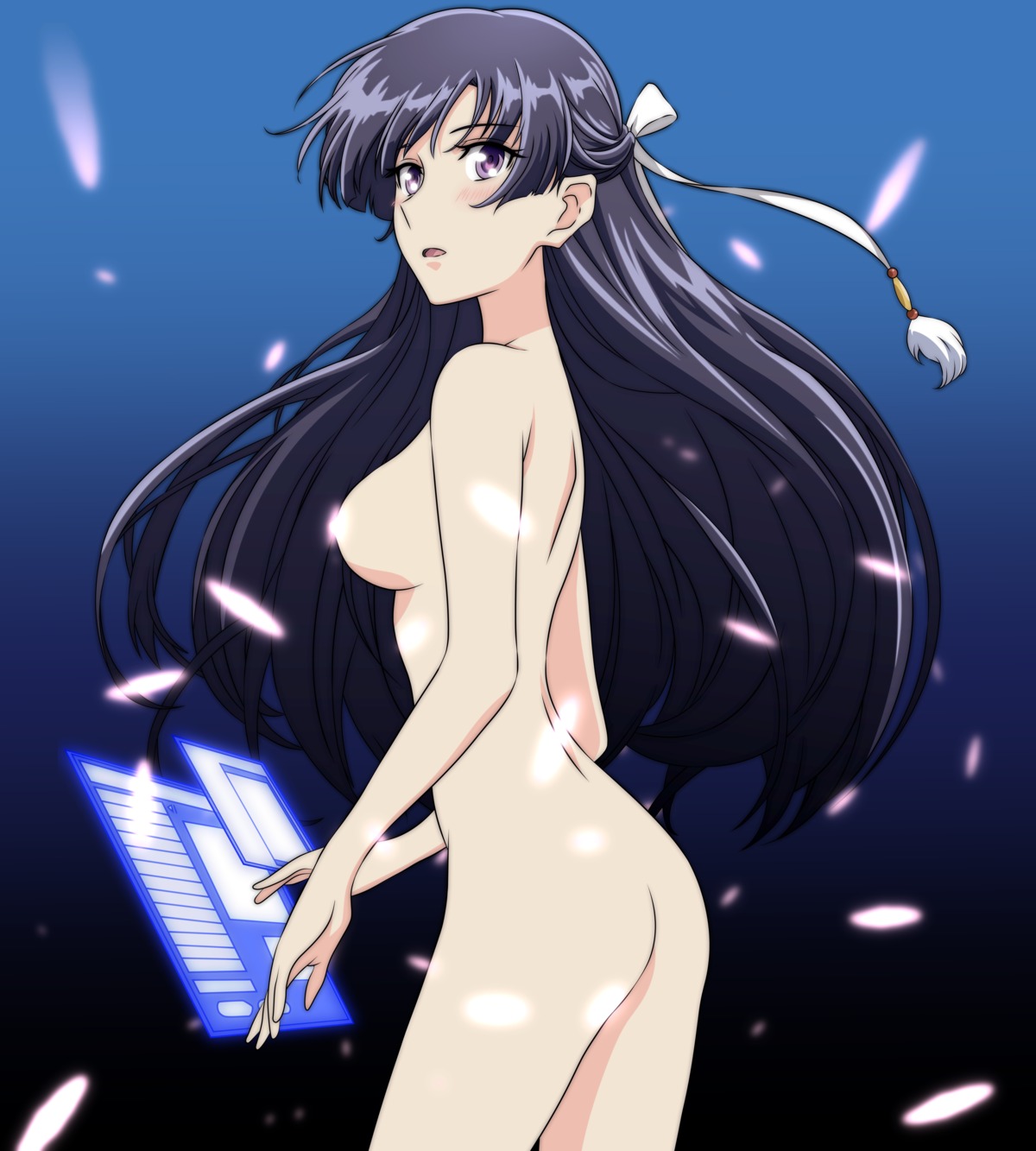 ass kakumeiki_valvrave naked nipples rukino_saki vector_trace