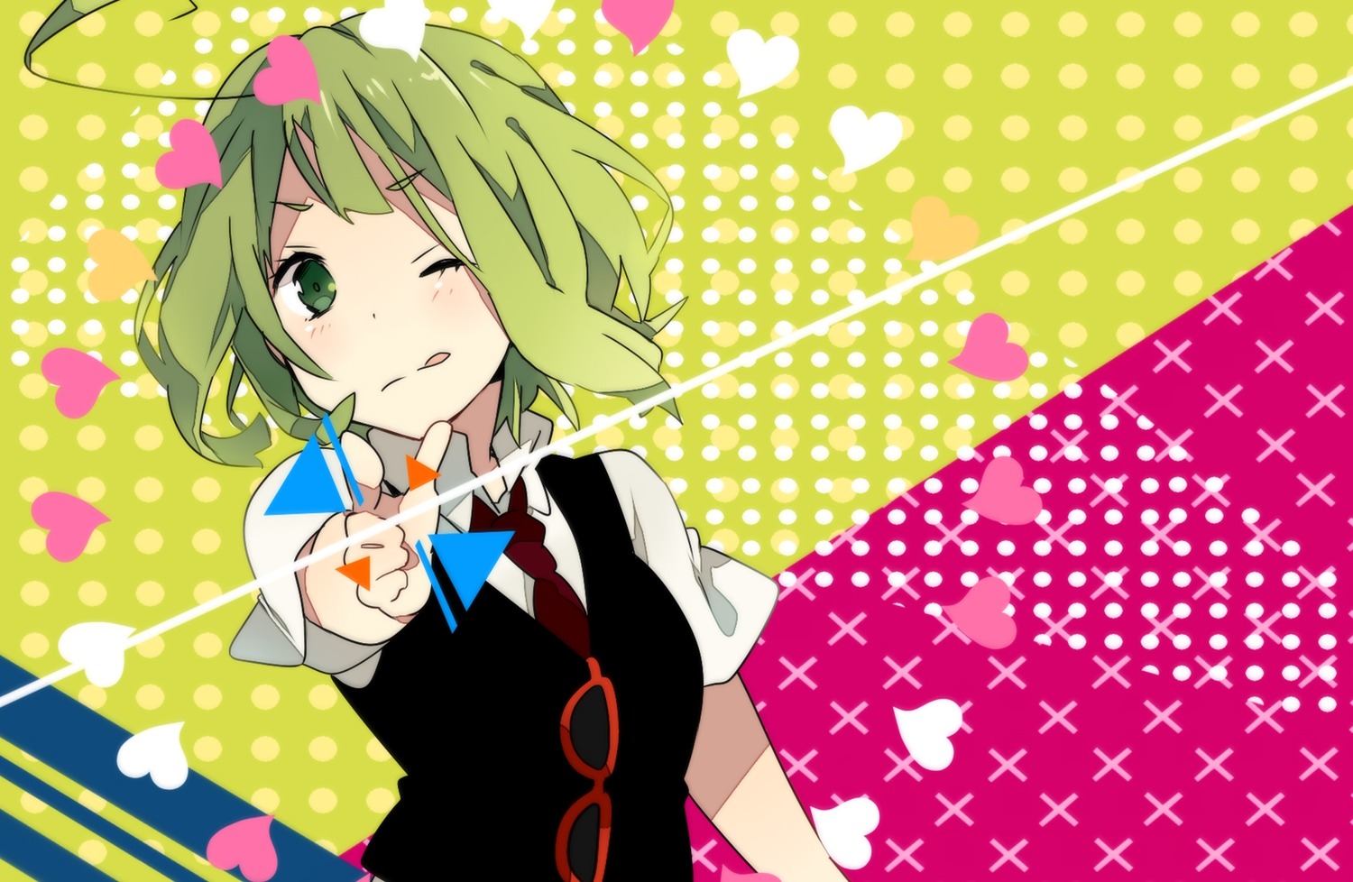 gumi ousaka_nozomi setsuna_trip_(vocaloid) vocaloid